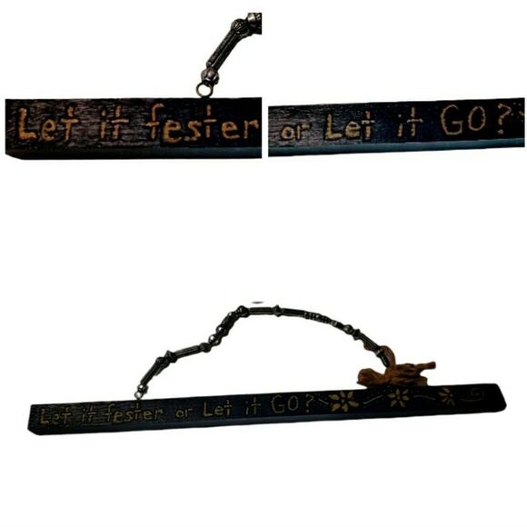 Wooden Sign Hand Painted - Picture 1 of 10
